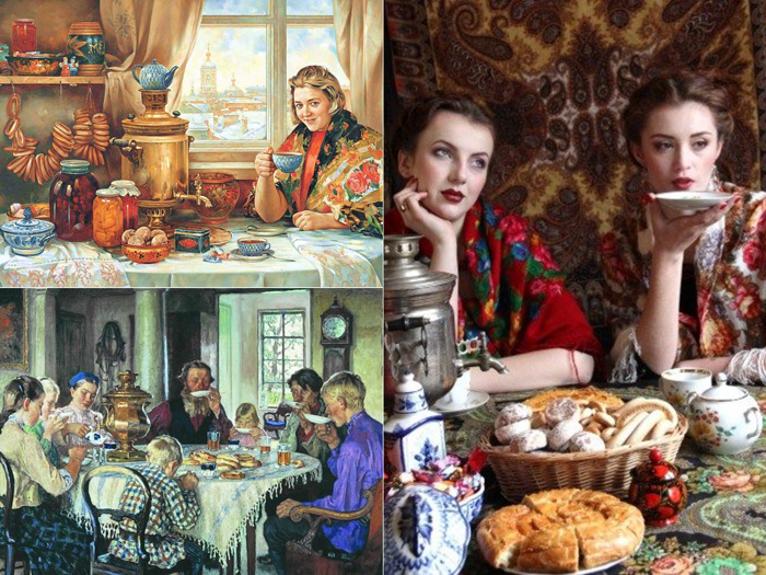 فرهنگ چای روسیه