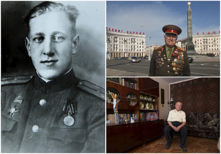 سربازان کهنه کار جنگ جهانی دوم شوروی